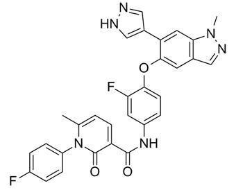 Chine Oralement inhibiteur Cas 1206799-15-6 de LY2801653 Merestinib à vendre