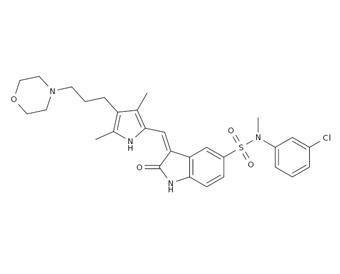 Chine C anticancéreux a rencontré l'inhibiteur SU11606 Cas 669764-17-4 à vendre
