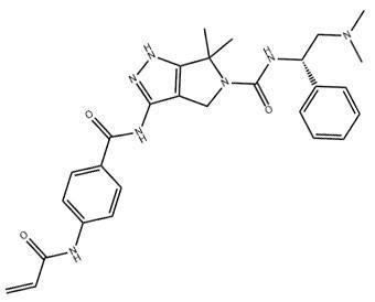 Chine Inhibiteur C28H33N7O3 de Cas 1957203-01-8 YKL-5-124 CDK7 à vendre