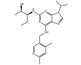 Chine Inhibiteur dépendant Fadraciclib Cas 1070790-89-4 de kinase de CYC065 Cyclin à vendre