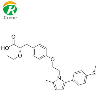 Κίνα Ανασταλτικοί παράγοντες Saroglitazar CAS 495399-09-2 PARP προς πώληση