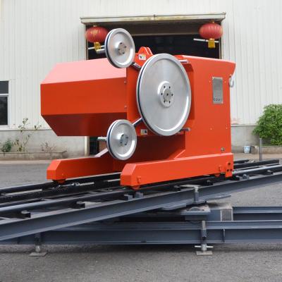 China Construction works diamond wire saw machine for granite marble quarry for sale