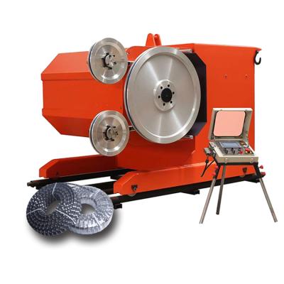 China Construction works Cheapest Transportable Granite Quarry Precision Marble Cutting Diamond Mining Stone Wire Saw Machine For Stone 30-90KW for sale