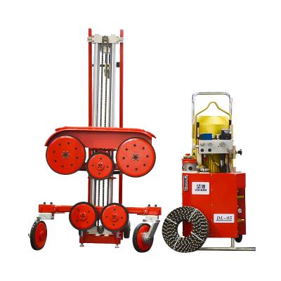 China Construction works Hydraulic Wire Saw Rope Machine For Metal / Underwater / Concrete / Stone Cutting for sale