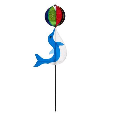 China Outdoor decorations 2021 various animal shaped windmill ocean park zoo garden decoration display best-selling choice goods first for sale