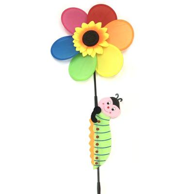 China Outdoor Decorations Spring Garden Decoration Windmill Park Windmill Hook Display Children's Toys Windmill Large for sale