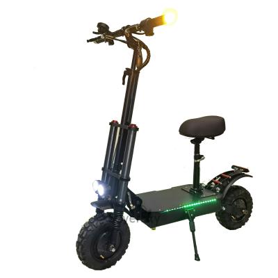 China 4000W 60V20AH Unisex Electric Scooter 10unch 11inch 2 Wheel Lithium Battery Tire Folding Skateboard 85kmh Fat Speed Adult Power for sale