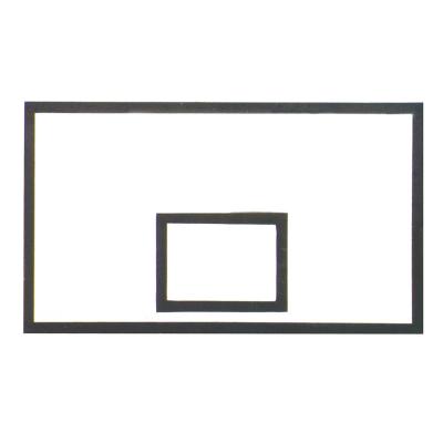 China Hot sale china manufacture quality basketball backboard with equipment for tempered glass indoor and outdoor backboard 1800mm*1050mm*50mm for sale