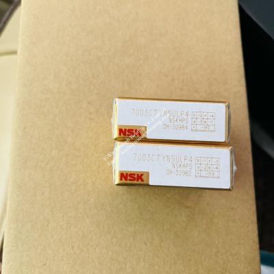 China NSK High Speed Angular Contact Thrust Ball Bearing 7003CTYNSULP4 , 7201CTYNSULP4, 7203CTYNDBLP4 ,7209CTYNSULP5 for sale
