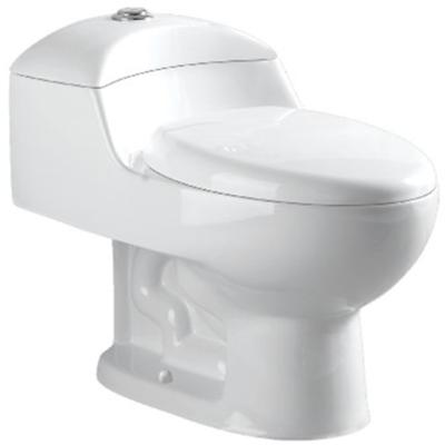 China Sell Modern Ceramic Wall Mounted Soft Cover One Piece WC Toilet Bowl Double-Flow Trap Seat S Style Pattern Bathroom White for sale