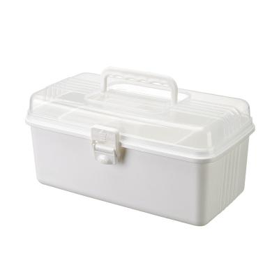 China Multi Function Storage Box Portable Pill Classified Medicine Storage Organizer Box Viable for sale