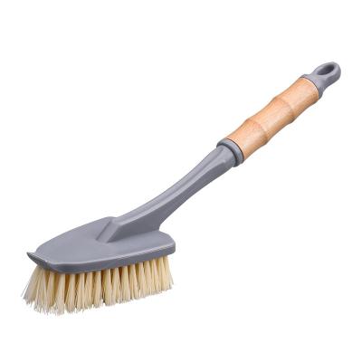 China Sustainable Economical Custom Dish Brush With Long Handle Scrubbing Brush For Pans, Pots, Kitchen Sink Cleaning for sale