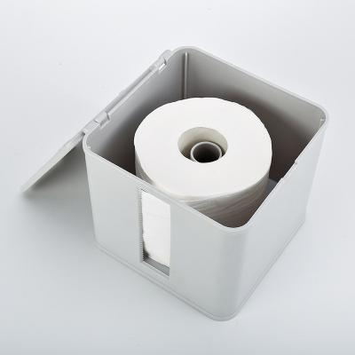 China Modern Classic Home Decorative Waterproof Wall Mounted Roll New Large No Punch Standing Toilet Paper Holder for sale