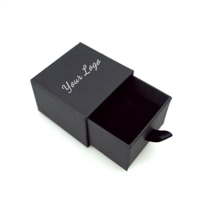China Kleines Schmuckstück Ring Box Verpackung Geschenk-Box Splitterbrett Material Struktur für Ohrringe Halskette Armband zu verkaufen