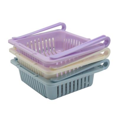 China Freshness Preservation Household Storage Fridge Rack Holder Hanging Fridge Organizer for sale