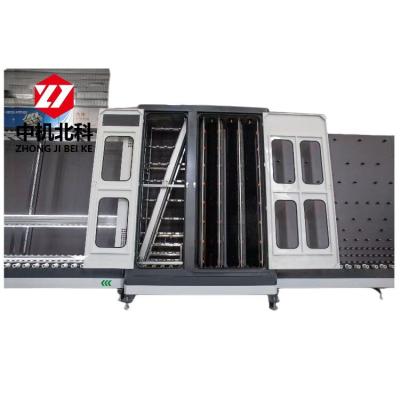 China Architectures Furniture Home Appliance Inflatable Flat-Press Production Line Window Glass Making Machine With Beam Lifting Insulating Glass for sale