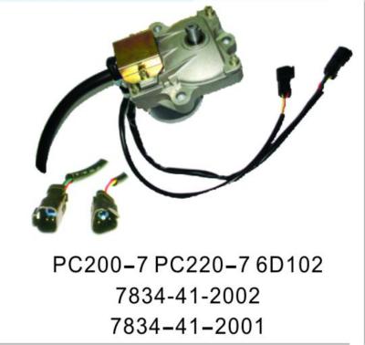 China 7834-41-2001 Throttle Motor 7834412002 For PC130-7 pc200-7 pc220-7 6d102 Excavator for sale