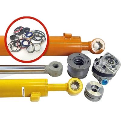 China Building Material Shops 5 Ton 10 Ton 8 Ton Mini Excavator Parts Small Tractor Loader Hydraulic Cylinder for sale