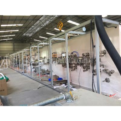 China 270 Kw Sanitary Pads Production Machines Servo Motors Driving for sale
