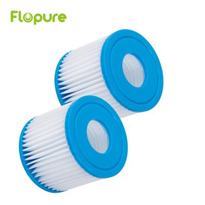 China Spas 40507 Low Cost Swimming Pool Pump Cartridge Filter Home Inflatable Water Treatment Pool Filter for sale
