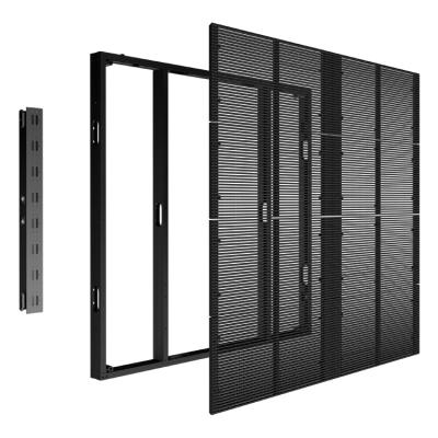 China Outdoor Outdoor Immersion Led Display Mesh Full Color Transparent Led Display P15 P20 P25 Led Backdrop Screen Led Screen Interactive Led Floor for sale