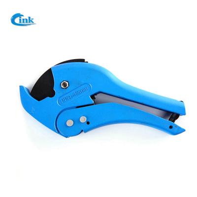 China LK-PC-806 ( 42MM ) low price high quality plastic pipe cutting tools ppr pe pert pipe cutter scissors blue color for sale