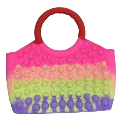 China Fashion Factory Large Capacity Pop Purses and Handbags Wholesale Ladies Fashion Pops Eco-Friendly Bags for sale
