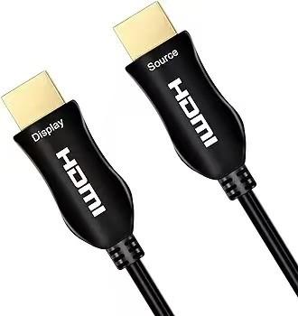 China Slim Design HDMI Fiber Optic Cable | 4K/8K Compatibility, Zero Signal Loss for sale