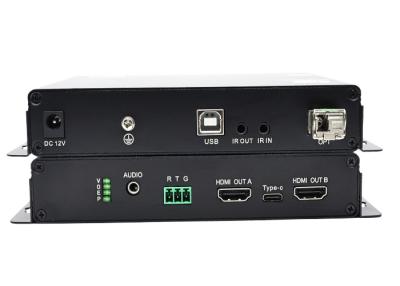 China HDMI 2.0 4K60Hz Extender met LC RS232 IR Control en 3,5 mm Stereo Audio Socket Te koop