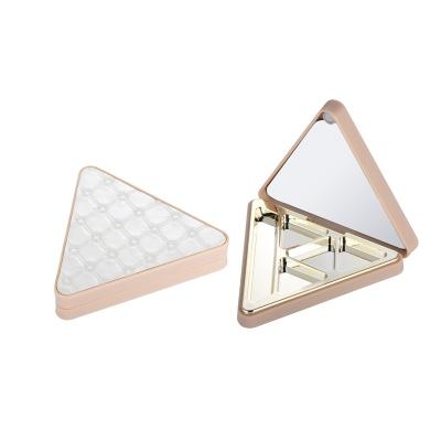 China Reused Empty Magnetic Eyeshadow Palette Materials Eyeshadow Palette 4 Colors High Quality Magnetic Eyeshadow Case for sale