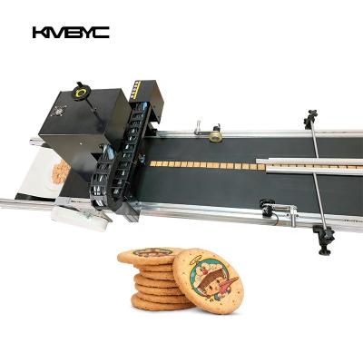 China Cake Cartoon Images Macaroon Cookies Food Single Pass High Speed Industrial Art Food Printer for sale