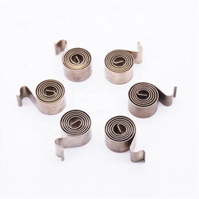 China Custom High Quality Flat Cogs Spiral Return Spring Coil Spring For Brush Spring Assembly for sale