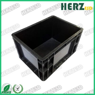 Cina Dimensioni interna 565 x 365 x 220mm dell'iniezione conduttiva della scatola di stoccaggio di circolazione ESD in vendita