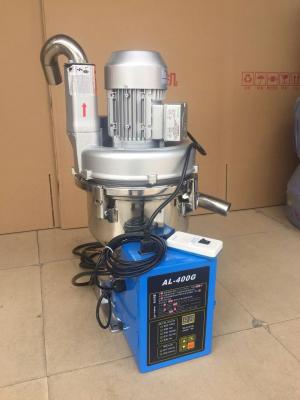 China Motor de inducción Auto Hopper Loader de vacío azul / cargador de material plástico 400G con mando a distancia de buena calidad en venta