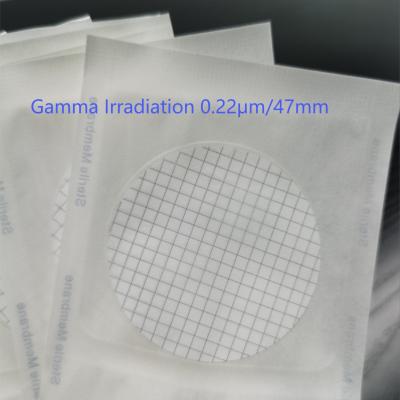 Cina 0.22um 47mm MCE sterile CN-CA Microporous Filter Membrane per test di limite microbico in vendita