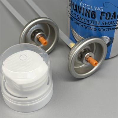 China Precision Shaving Foam Valve for Men's Grooming with Ergonomic Design for sale