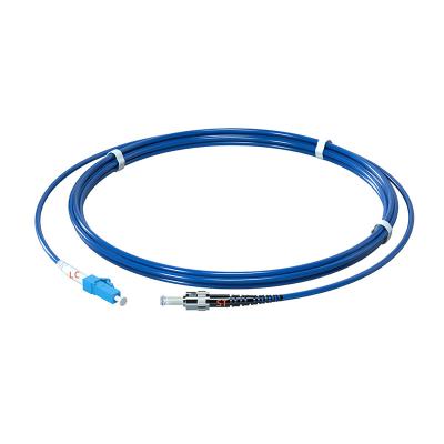 Chine SM LC/UPC to ST/UPC Simplex Armored Fiber Optic Patch Cord Easy and Quick Installation à vendre
