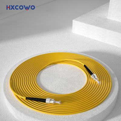 China G652D Single Mode Armored Fiber Optic Cable for 850nm/1310nm/1550nm by HXCOWO for sale