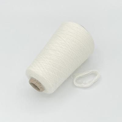 China Mink Knitting Yarn 35% Long Hair 1/16Nm Anti-Static Soft Nylon Blended Angora Rabbit 65% Angora Yarn Yarn for sale