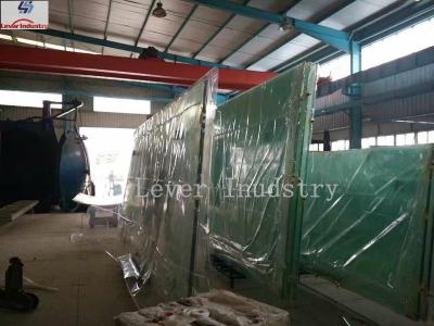 China Limpie la película del empaquetamiento con la aspiradora con la temperatura de la altura para el vidrio laminado en venta