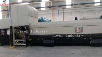 China Continuous Bending Glass tempering furnace for sale