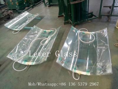 China Película del bolso que limpia con la aspiradora del vidrio laminado con la prueba da alta temperatura en venta