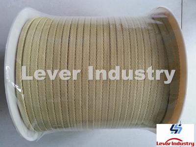 China Kevlar Aramid Ropes for Glass Tempering Furnace 12 x 3mm for sale