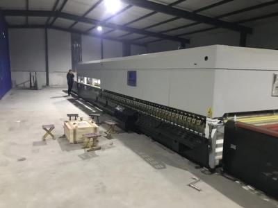 China Safety Helix Matrix Structure Glass Tempering Machine / Glass Tempering Furnace for sale