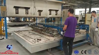 China Horno de plegado de vidrio Winshield de autobús en venta