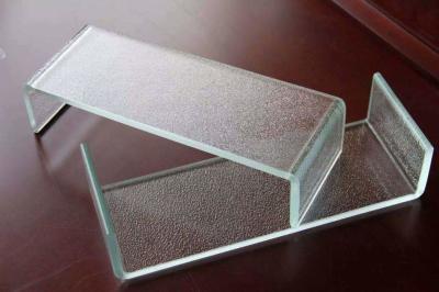 China Hot Sell 6-7mm U channel partition wall showerroom frame shape glass for sale