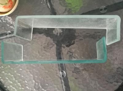 China U channel Glass /building material translucent U shaped channel profile glass for sale