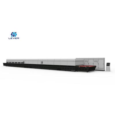 China Continuous Flat Glass Tempering Furnace / Continuous Glass Toughened furnace for solar glass for sale