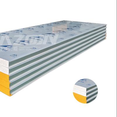 China Factory Price Modern Cheap Housing Building Materials Prefab Exterior Cooler Wall Panels Sandwich Panel for sale