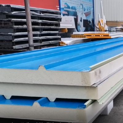 China Modern Chinese Modern Cost Effective Polystyrene Roofing Insulation Panel EPS Color Steel Sandwich Panel CE Certification for sale